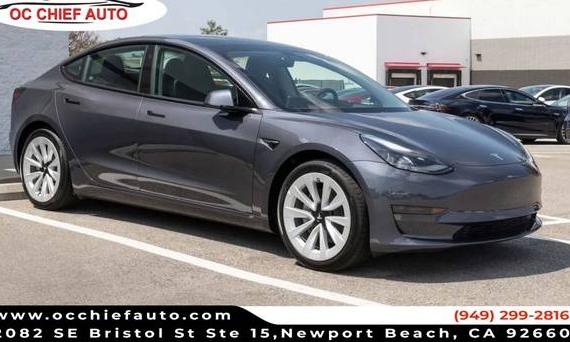 TESLA MODEL 3 2022 5YJ3E1EB2NF288921 image